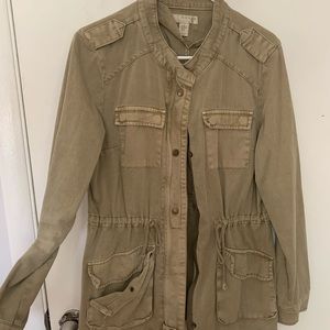 Army green jacket